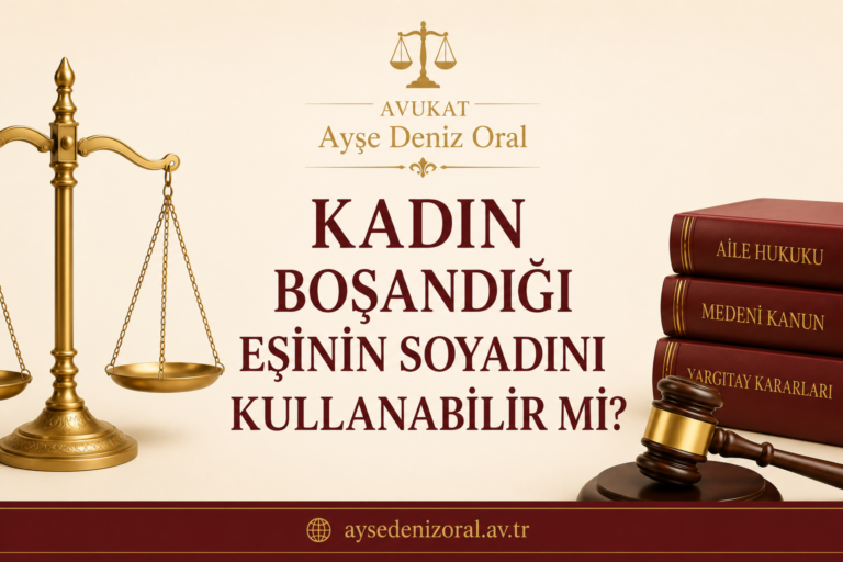 boşanılan eşin soyadını kullanmak