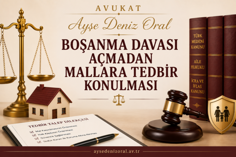 boşanma davası açmadan tedbir