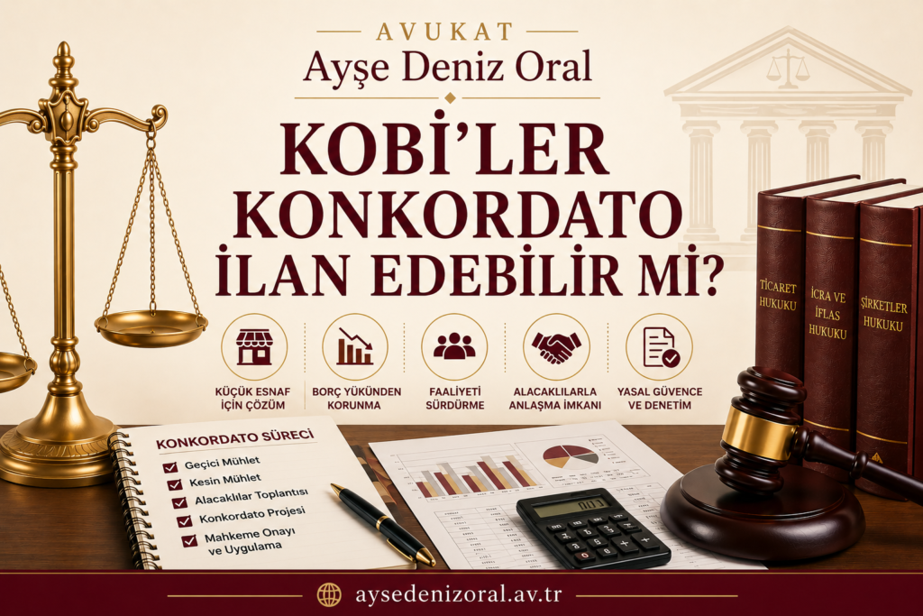 KOBİLER KONKORDATO İLAN EDEBİLİR Mİ