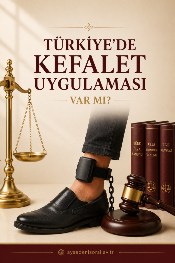 türkiyede kefalet uygulaması var mı