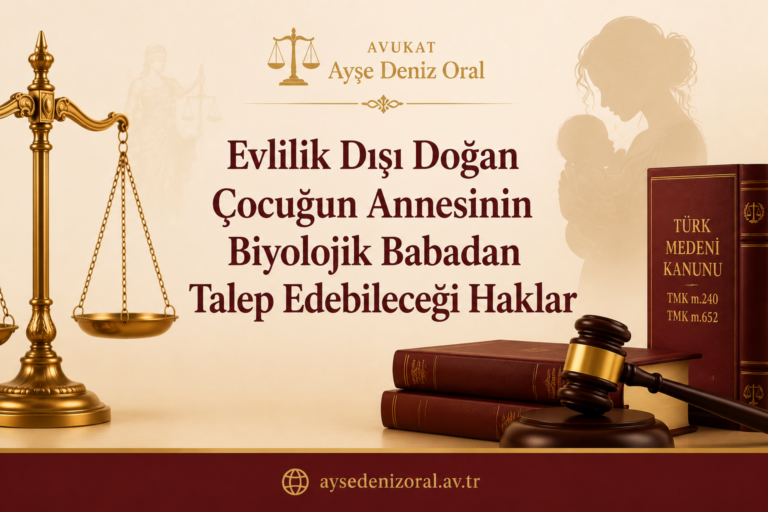 Evlilik Dışı Doğan Çocuğun Annesinin Biyolojik Babadan Talep Edebileceği Haklar