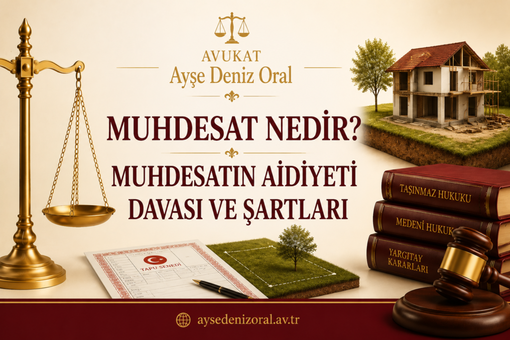 Muhdesat Nedir? Muhdesatın Aidiyeti Davası ve Şartları