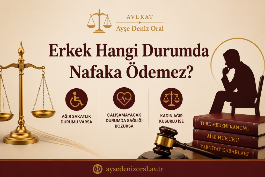 erkek nasıl nafaka ödemez