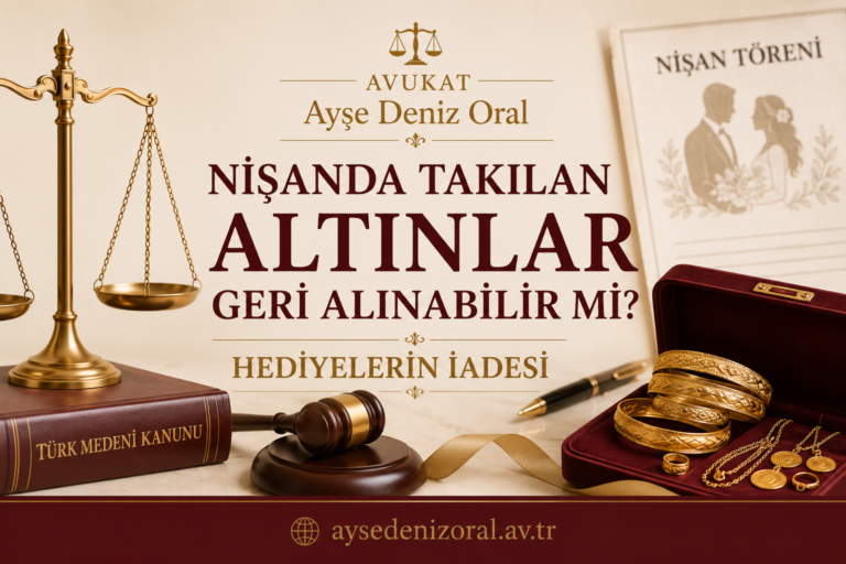 nişanda takılan altınların iadesi