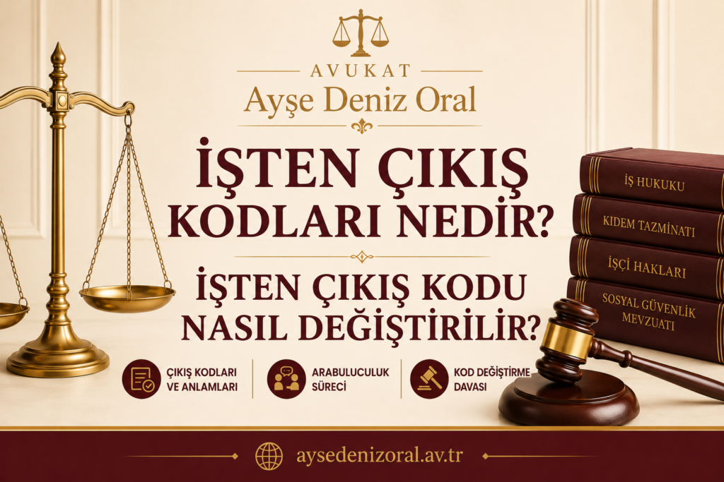 İşten Çıkış Kodları Nedir? İşten Çıkış Kodu Nasıl Değiştirilir?