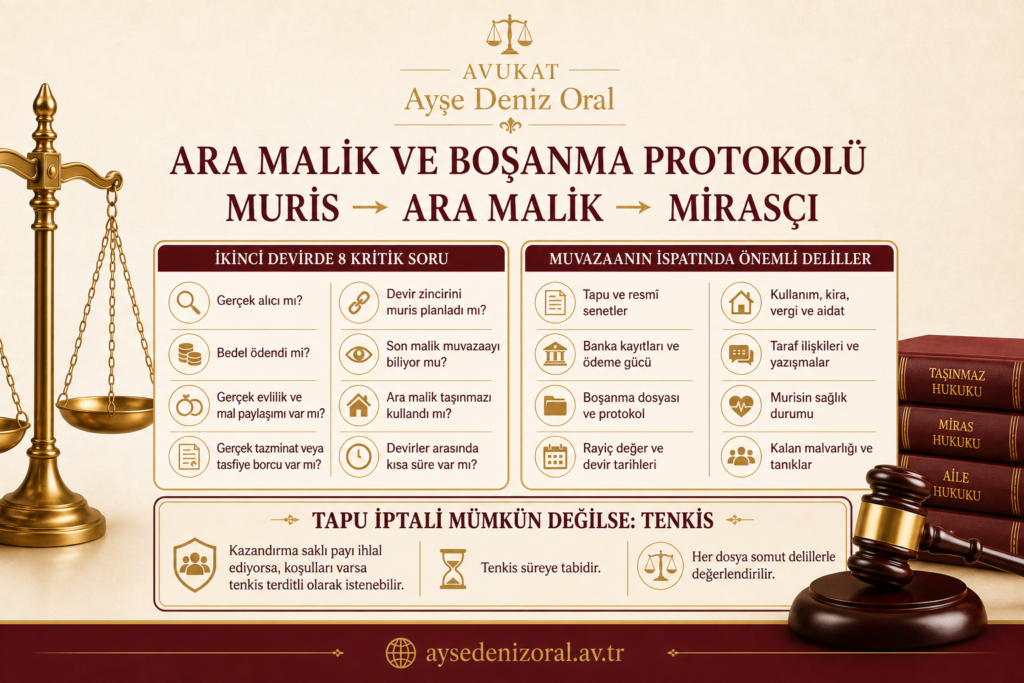 ara malik ispat kriterleri