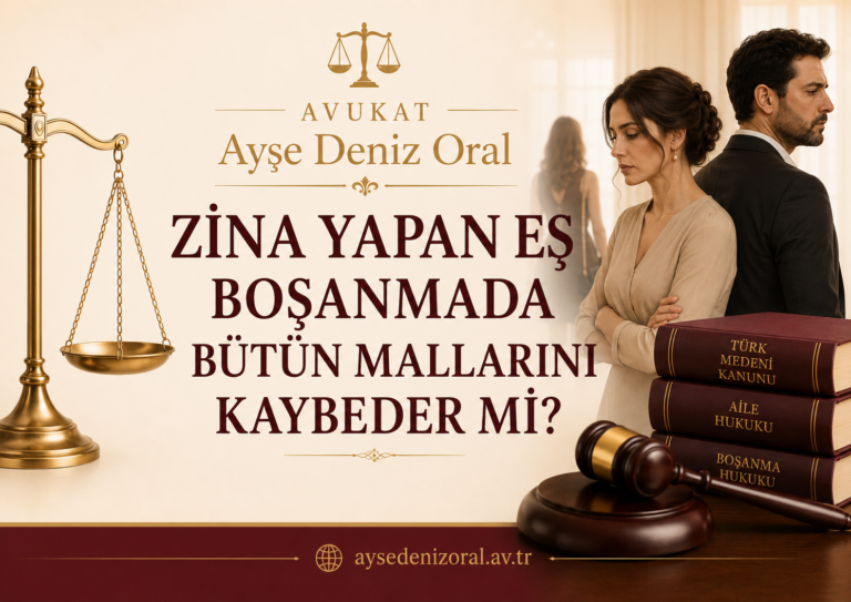 zina yapan eş bütün mallarını kaybeder mi